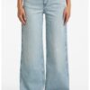 Дънки с широк крачол и захабен ефект GUESS JEANS