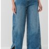 Дънки с широк крачол и цепки Pepe Jeans London