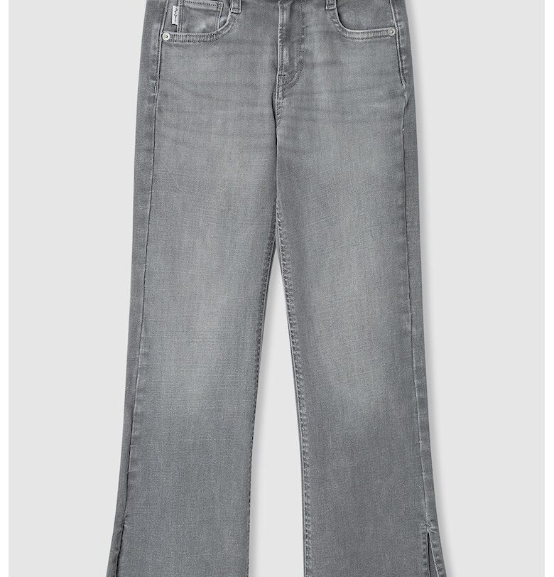 Дънки с широк крачол и цепки на подгъвите Pepe Jeans London