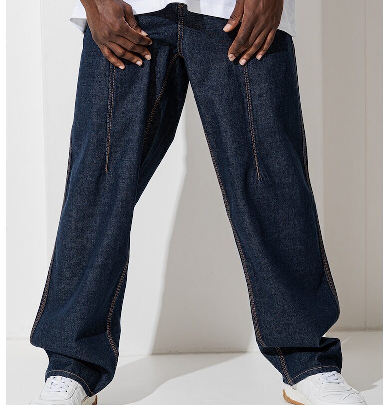 Дънки със свободна кройка CALVIN KLEIN