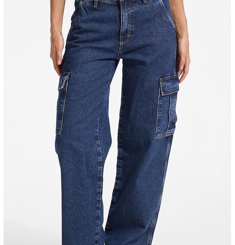 Дънки със свободна кройка GUESS JEANS