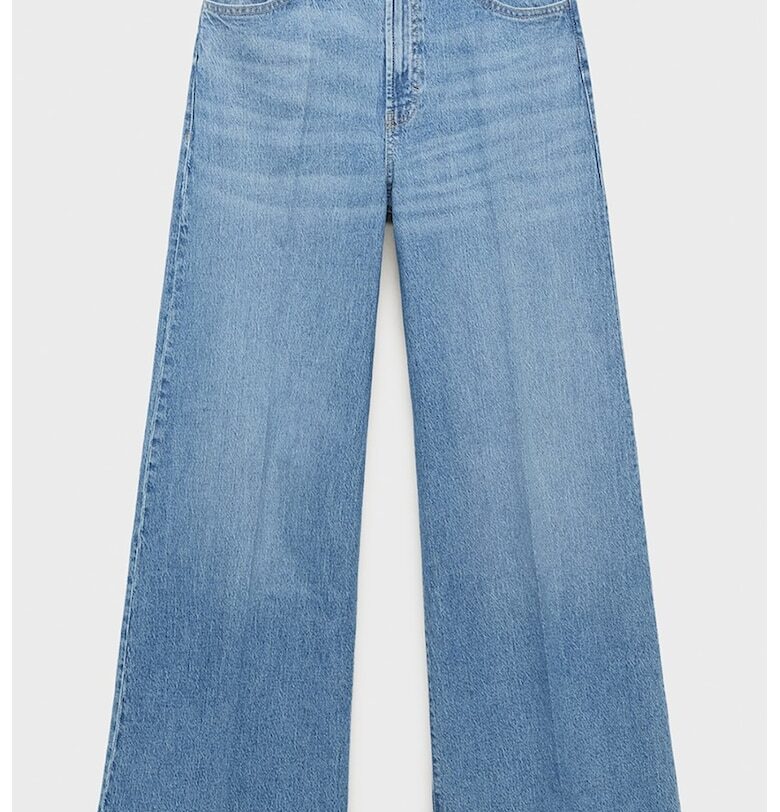 Дънки със свободна кройка Mango