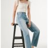 Дънки със свободна кройка Pepe Jeans London