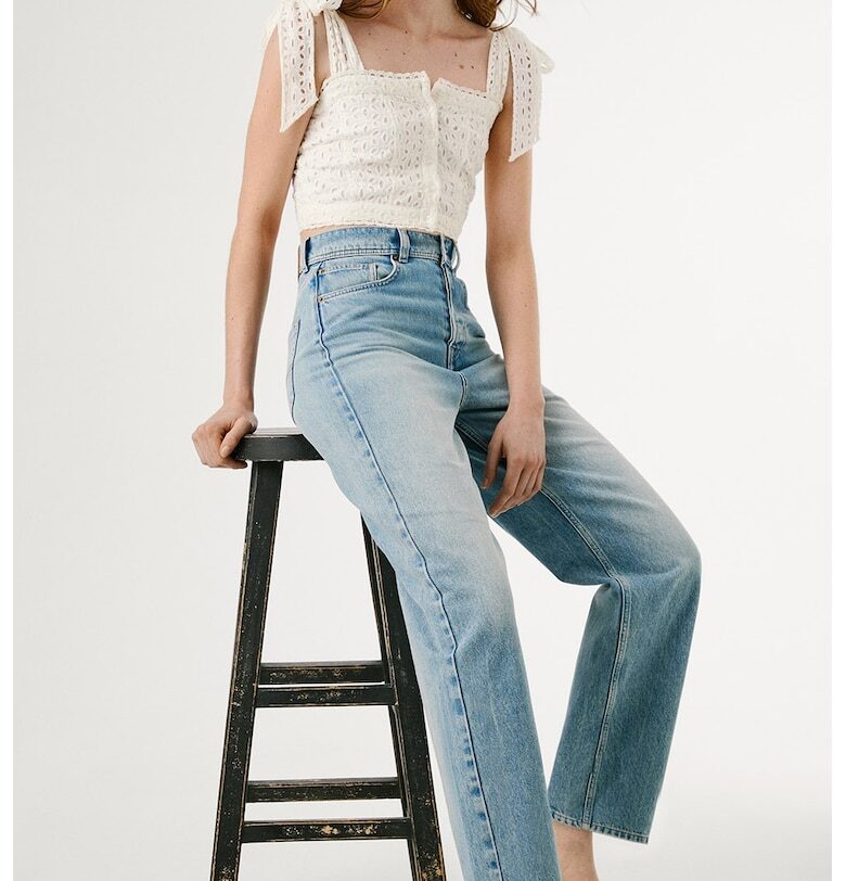 Дънки със свободна кройка Pepe Jeans London