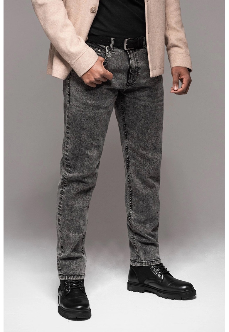 Дънки със средна талия OMBRE