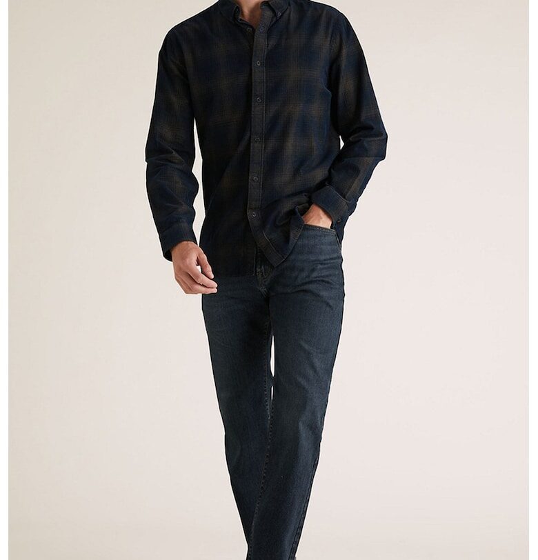 Дънки със стандартна кройка Marks  Spencer