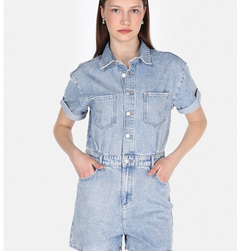 Дънков къс гащеризон с копчета COLINS