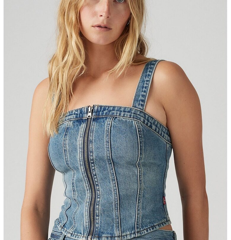 Дънков топ с цип Levis