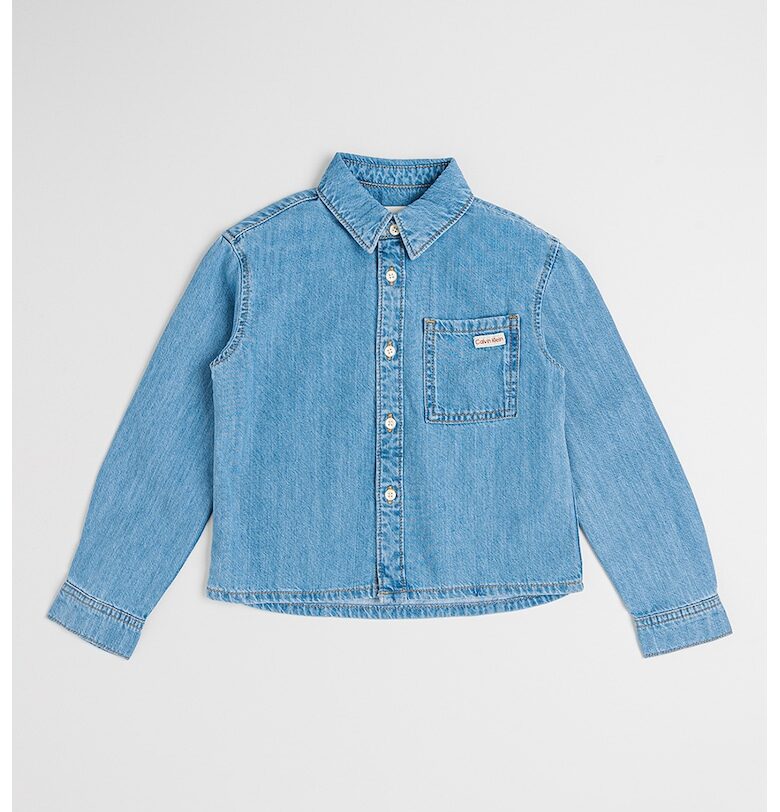 Дънкова риза с дълги ръкави CALVIN KLEIN