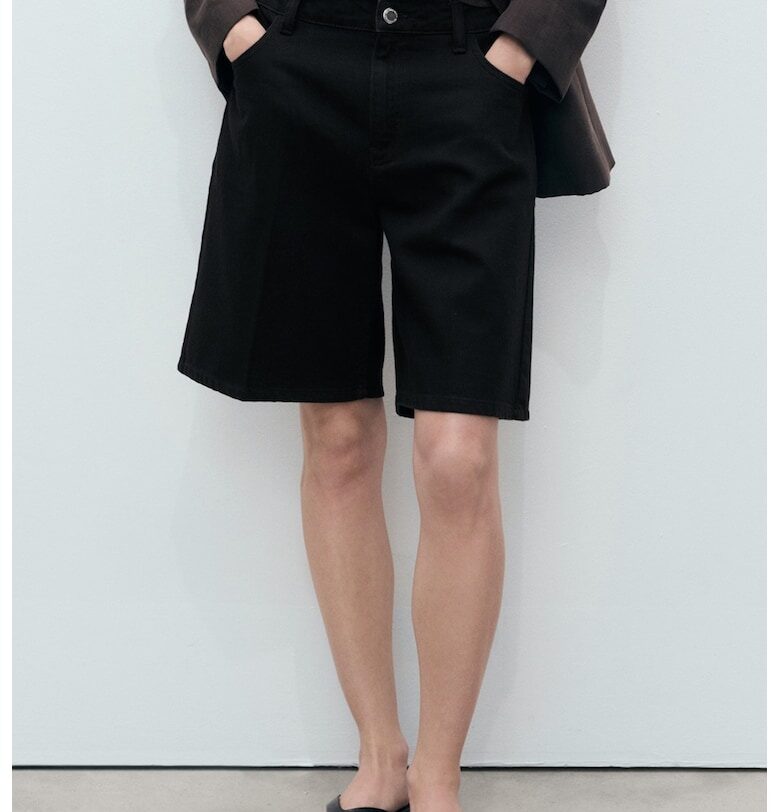 Дънкови бермуди Mango