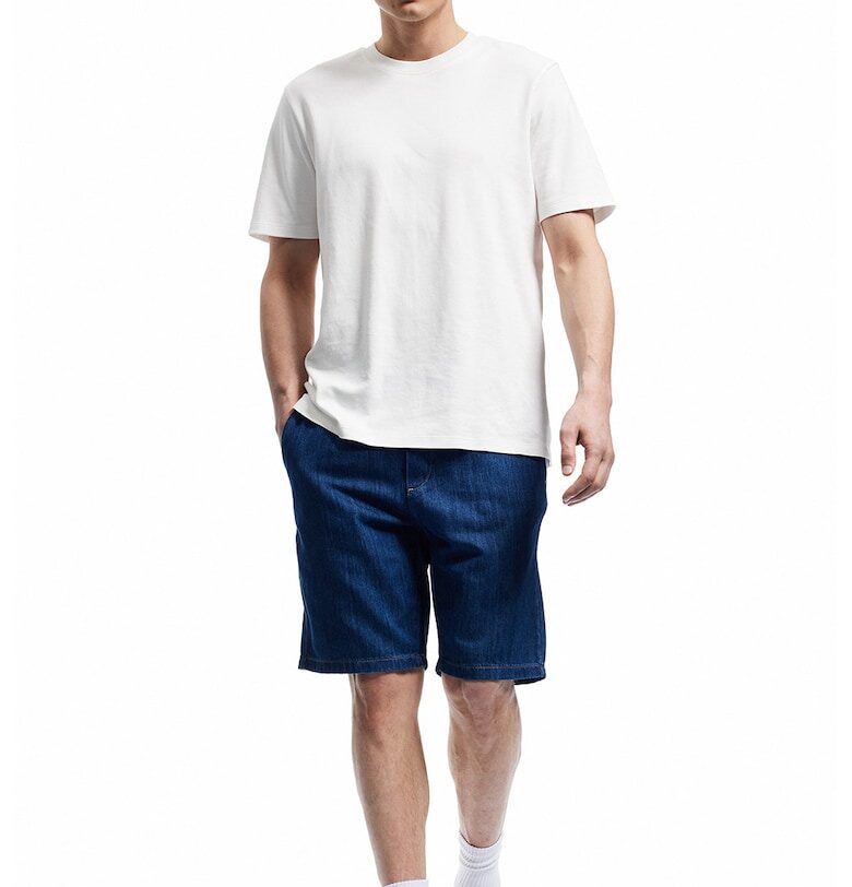 Дънкови бермуди с регулируема талия KOTON