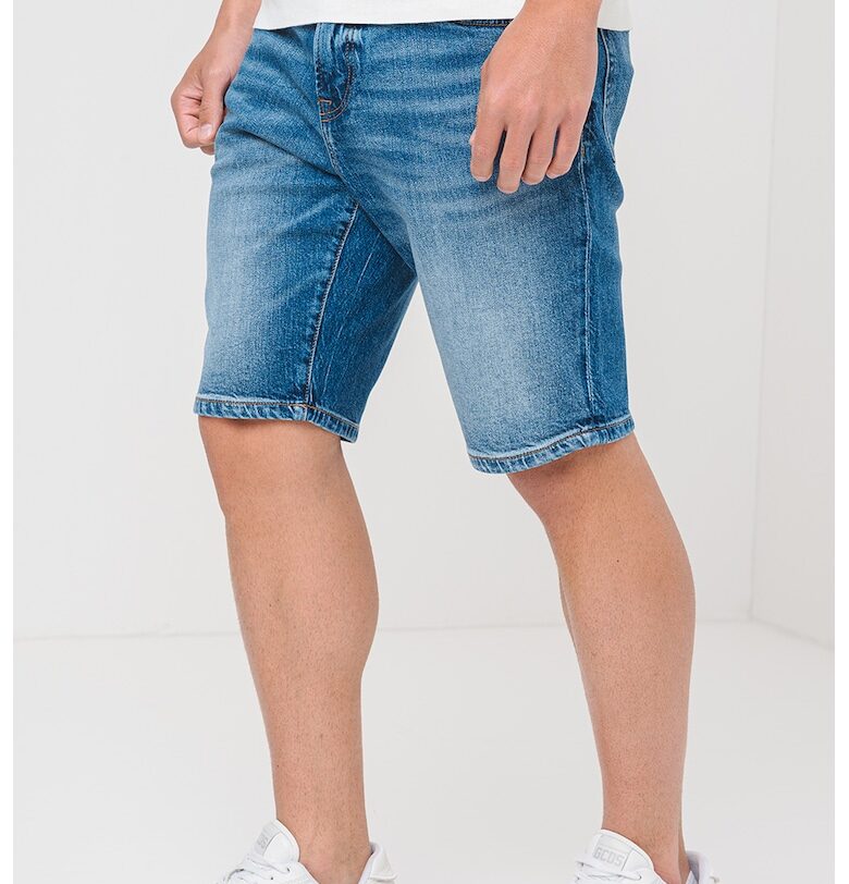 Дънкови бермуди със средна талия BOSS