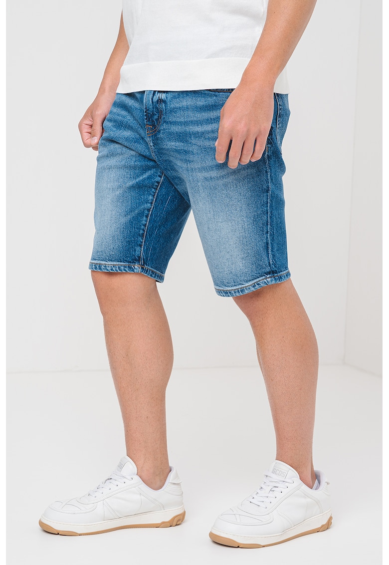 Дънкови бермуди със средна талия BOSS