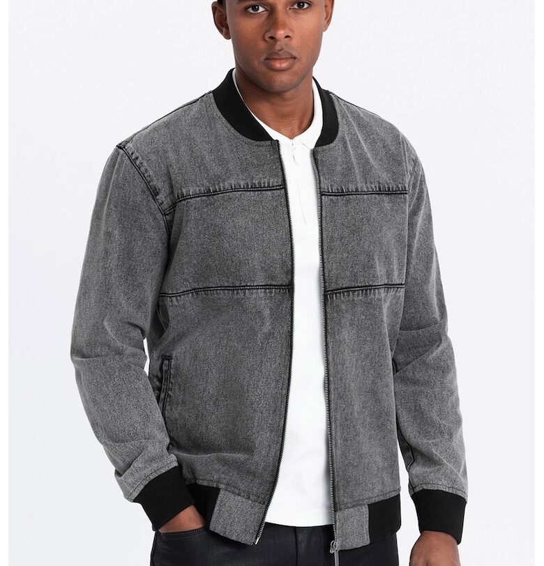 Дънково яке бомбър OMBRE