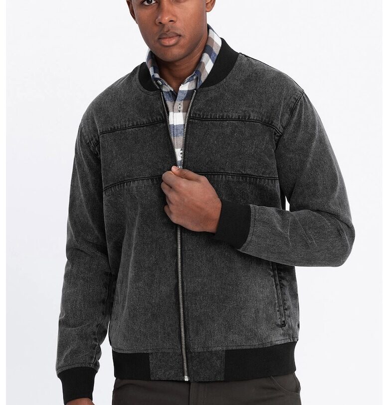 Дънково яке бомбър OMBRE