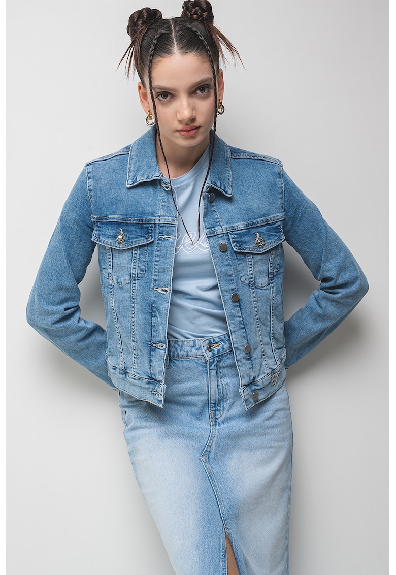 Дънково яке деграде GUESS