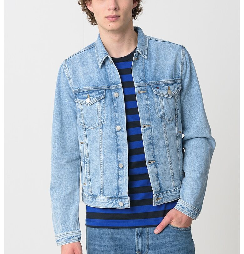 Дънково яке с джобове на гърдите Tommy Hilfiger