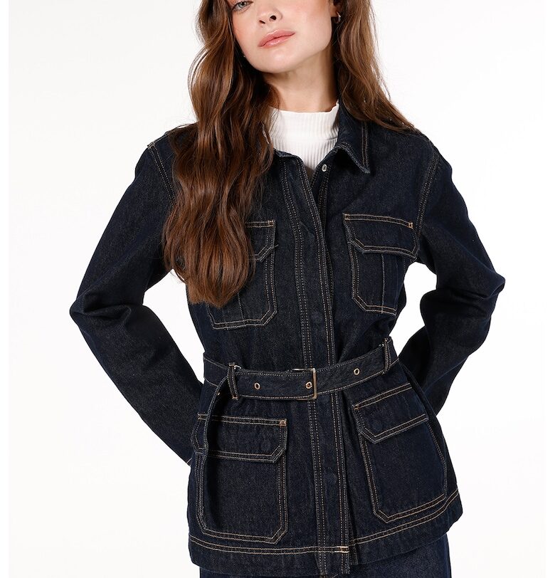 Дънково яке с колан COLINS