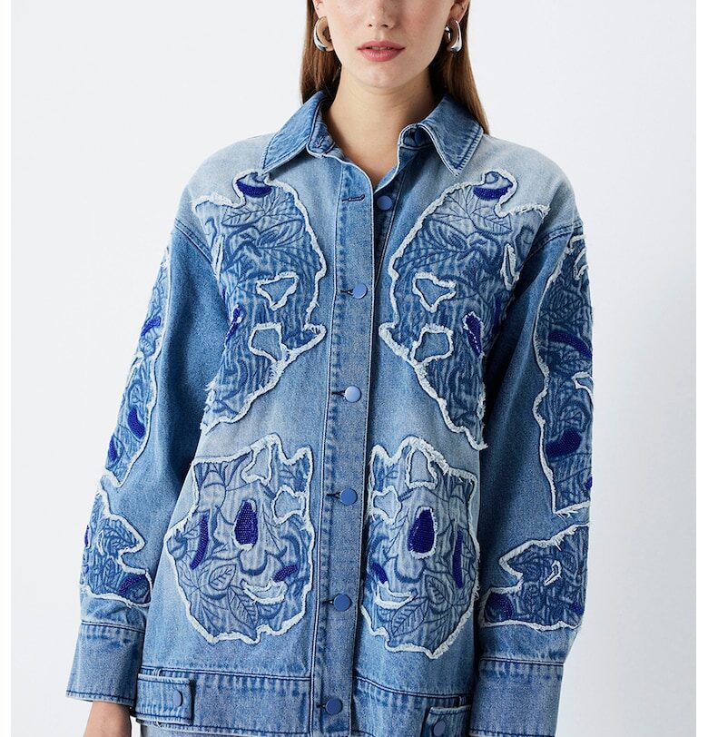 Дънково яке с контрасти Ipekyol