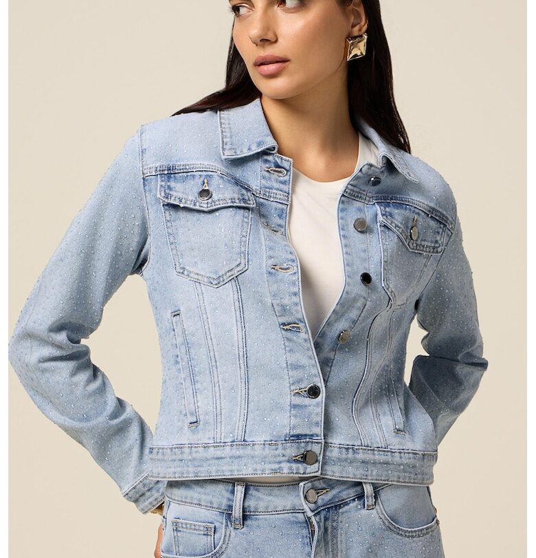 Дънково яке с копчета Oltre