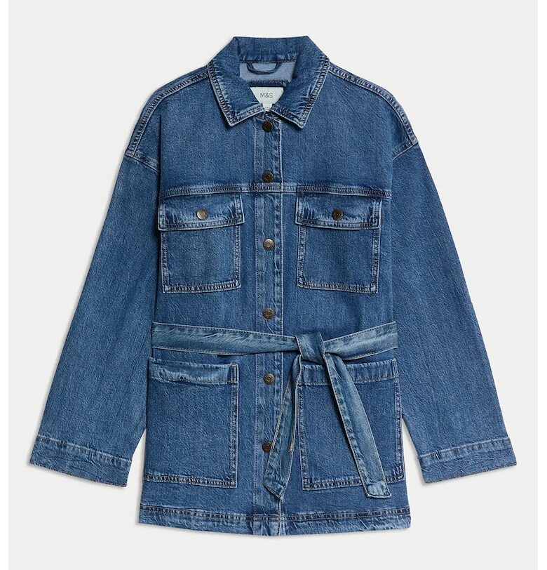 Дънково яке с лиосел Marks  Spencer