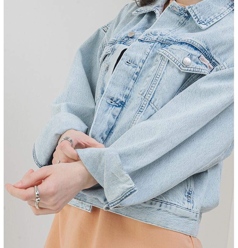 Дънково яке с паднали ръкави CALVIN KLEIN JEANS
