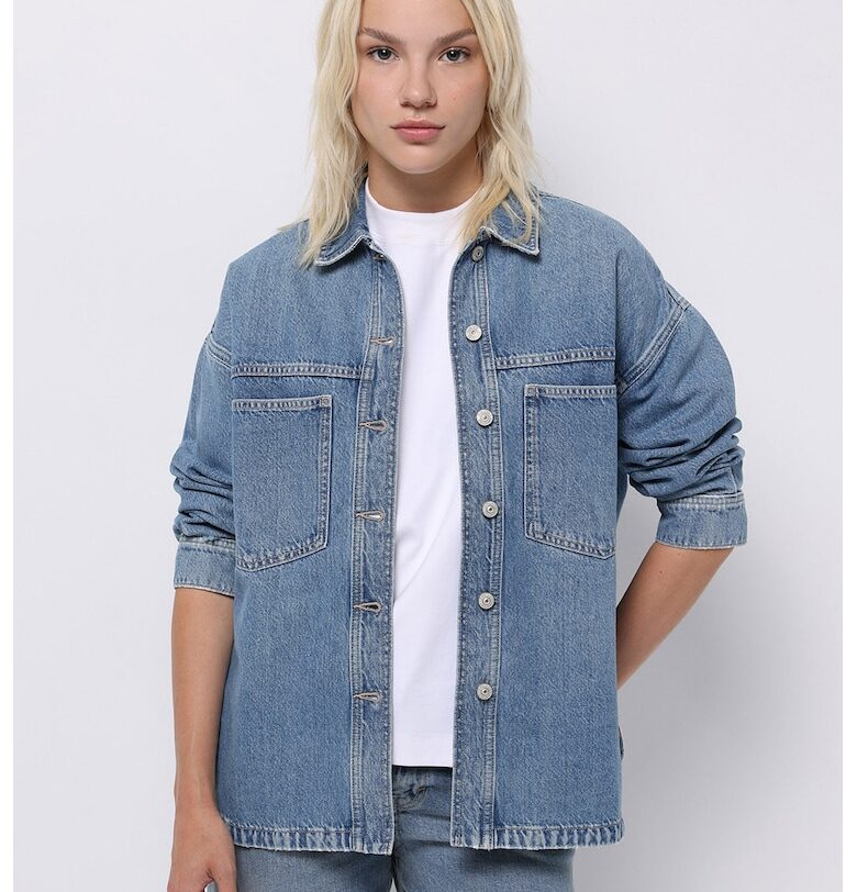 Дънково яке със свободна кройка COLINS