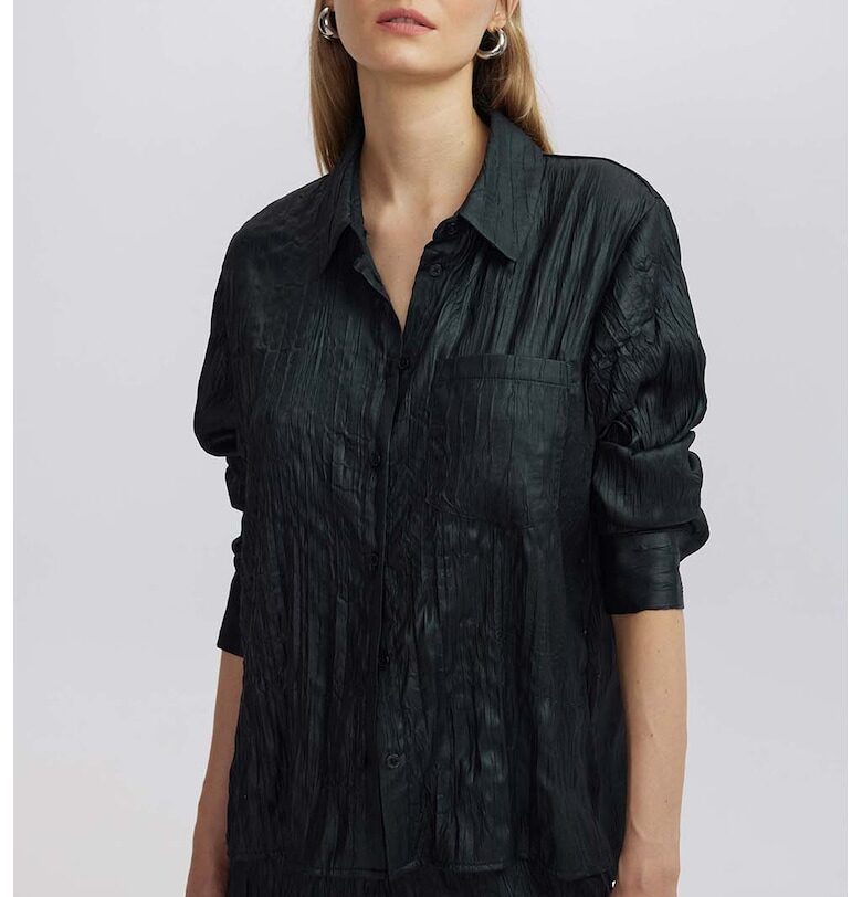 Едноцветна риза с джоб на гърдите Ipekyol