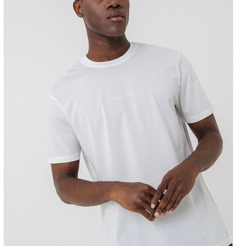 Едноцветна стандартна тениска ARMANI EXCHANGE