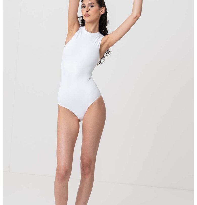 Едноцветно боди без ръкави CALVIN KLEIN