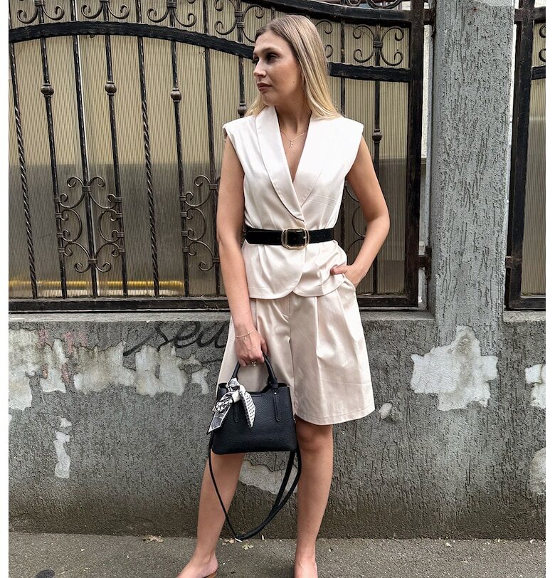 Елек с колан Couture de Marie