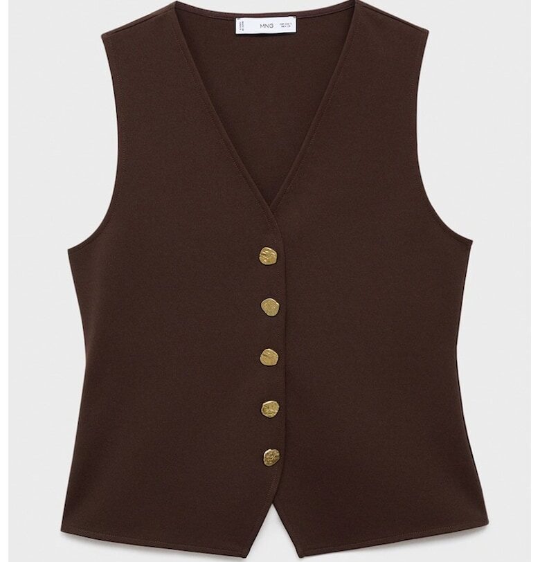 Елек с копчета Mango