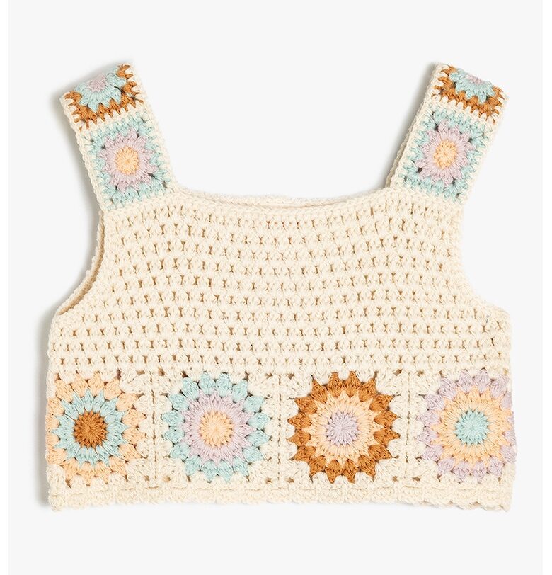 Елек с корше и квадратно деколте KOTON