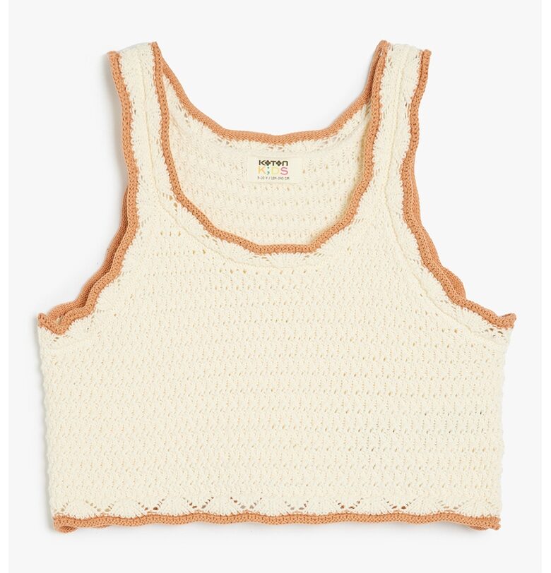 Елек с корше и контрасти KOTON