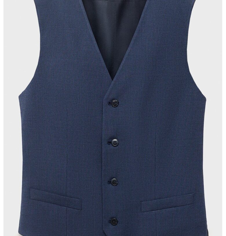 Елек с обшити джобове Mango