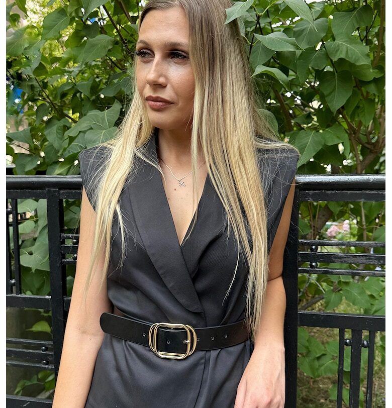 Елек с подплънки на раменете Couture de Marie