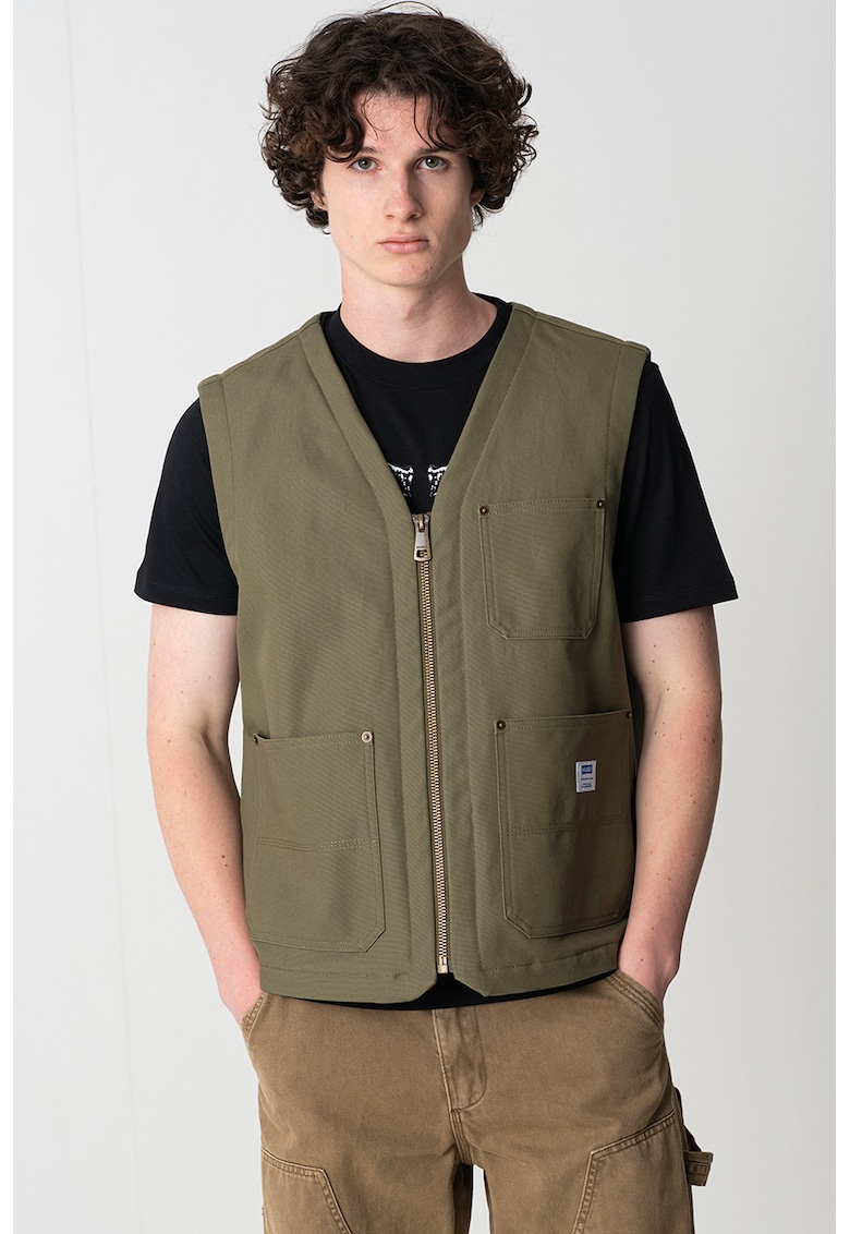 Елек с цип и джобове HUGO