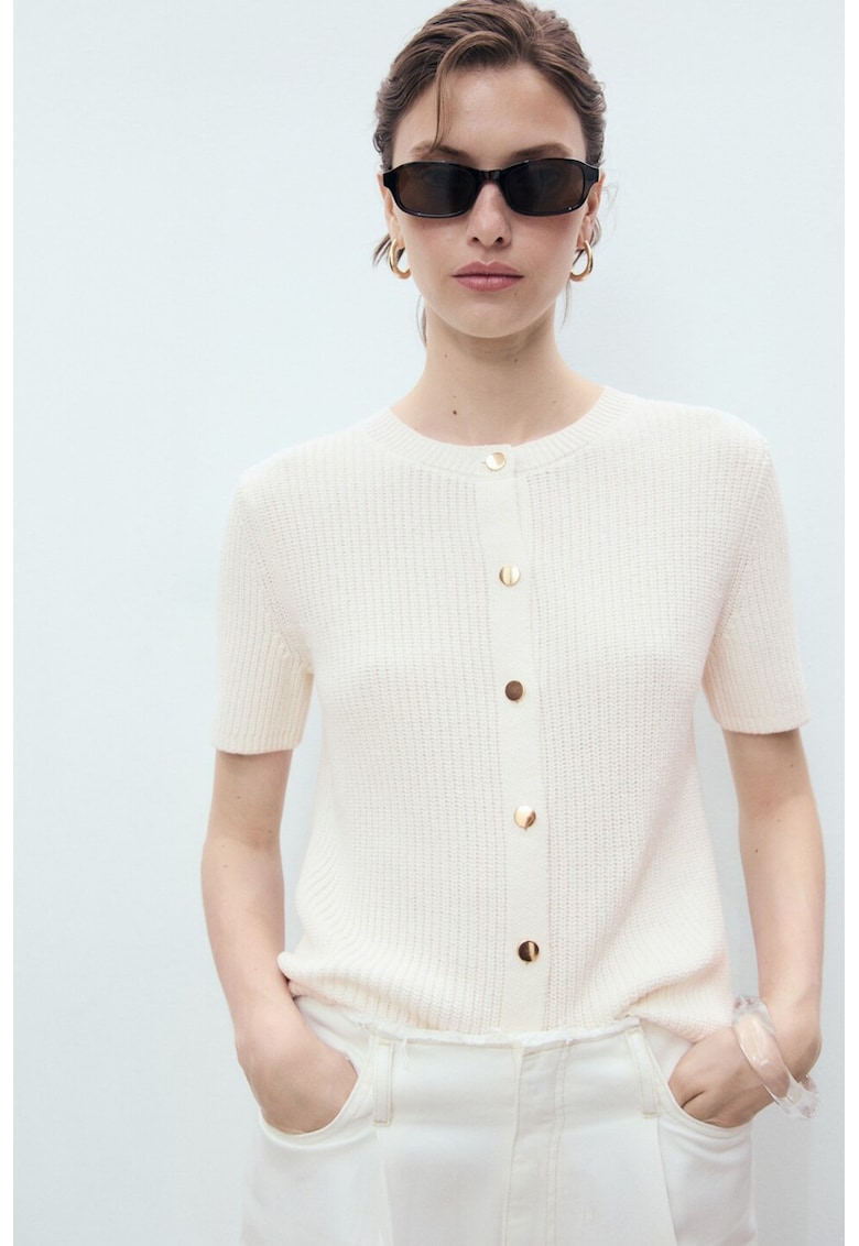 Жилетка с къси ръкави Mango