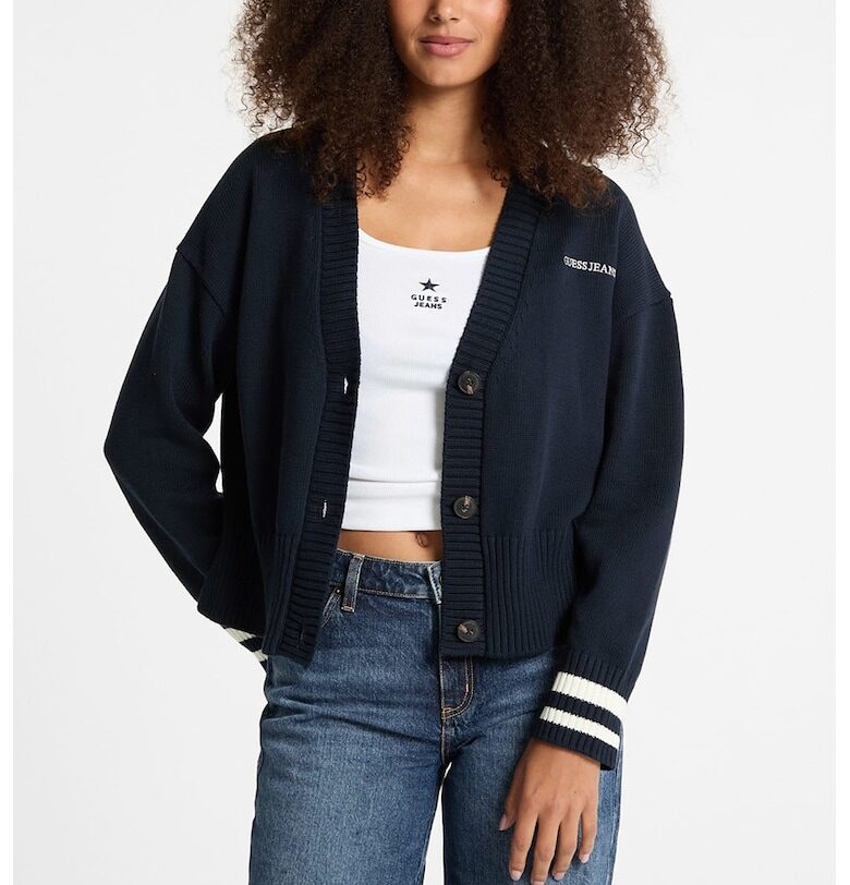 Жилетка с паднали ръкави GUESS JEANS