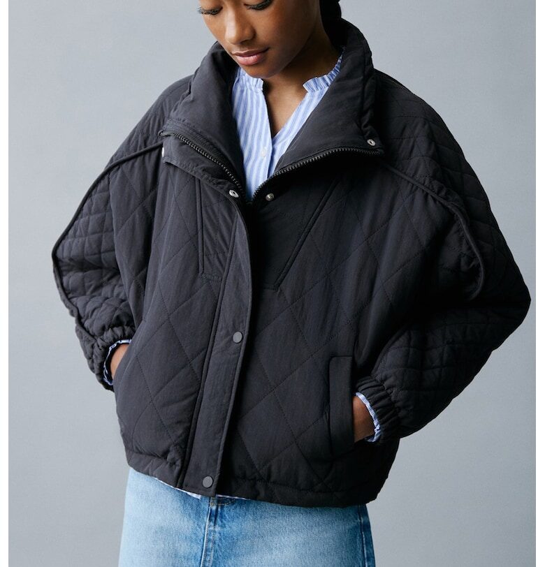 Зимно капитонирано яке Mango