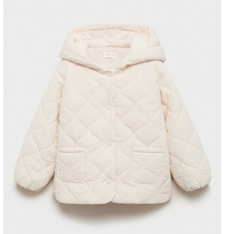 Зимно яке с качулка Mango