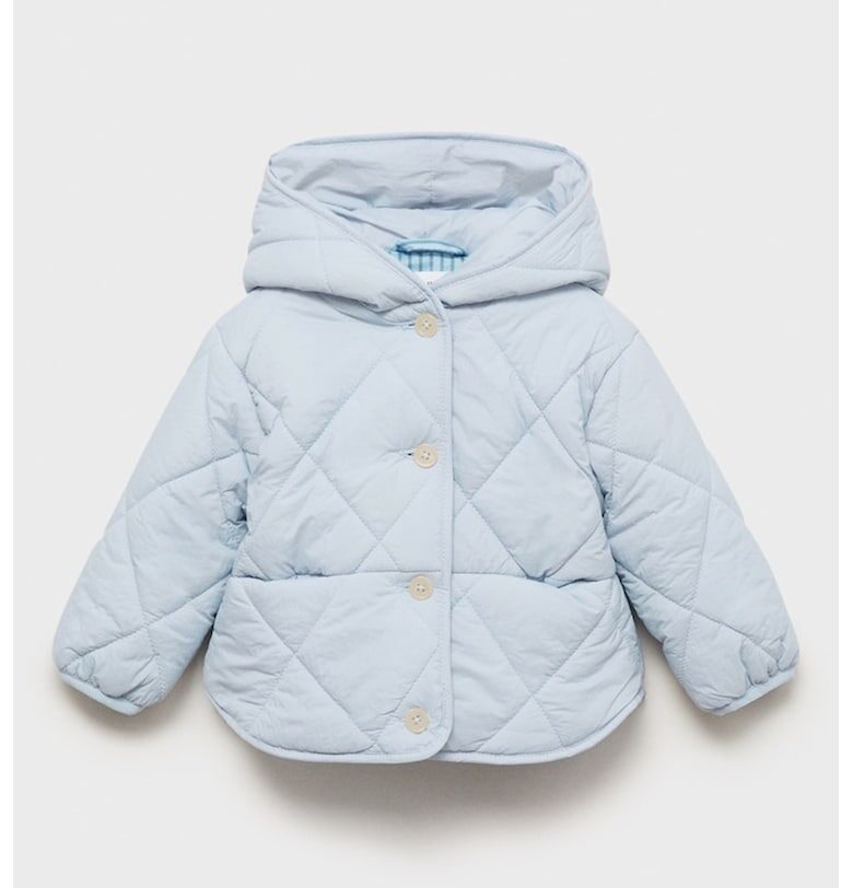 Зимно яке с качулка Mango