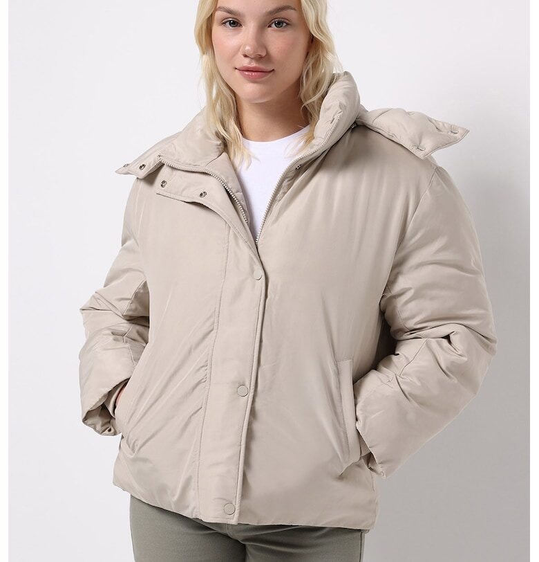 Зимно яке с отделяща се качулка COLINS