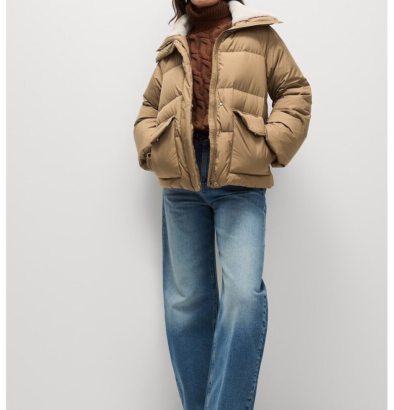 Зимно яке с пухена вата Marks  Spencer