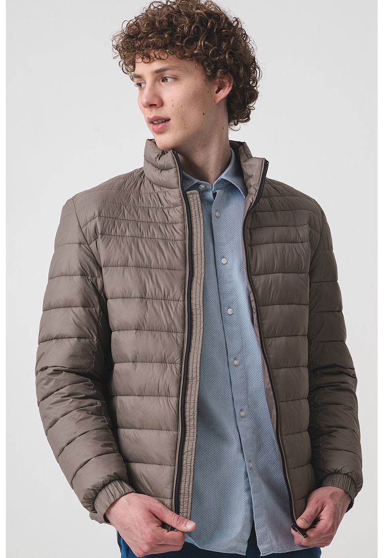 Зимно яке с цип и вата BOSS