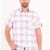 КАрирана риза с джоб Lee Cooper