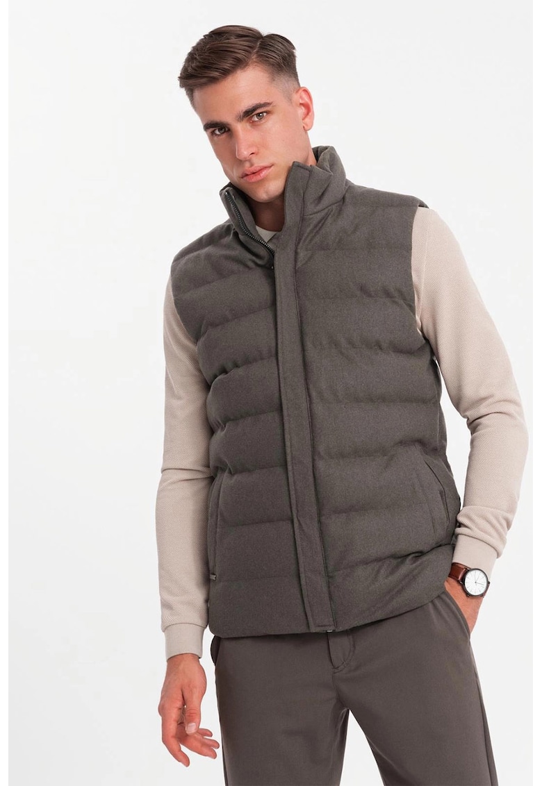 Капитониран елек с вълна OMBRE