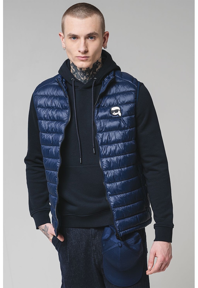 Капитониран елек с джобове Karl Lagerfeld