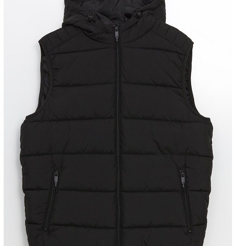 Капитониран елек с джобове с цип LC WAIKIKI