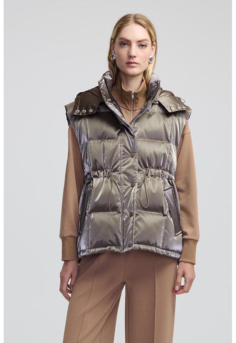 Капитониран елек с отделяща се качулка Ipekyol